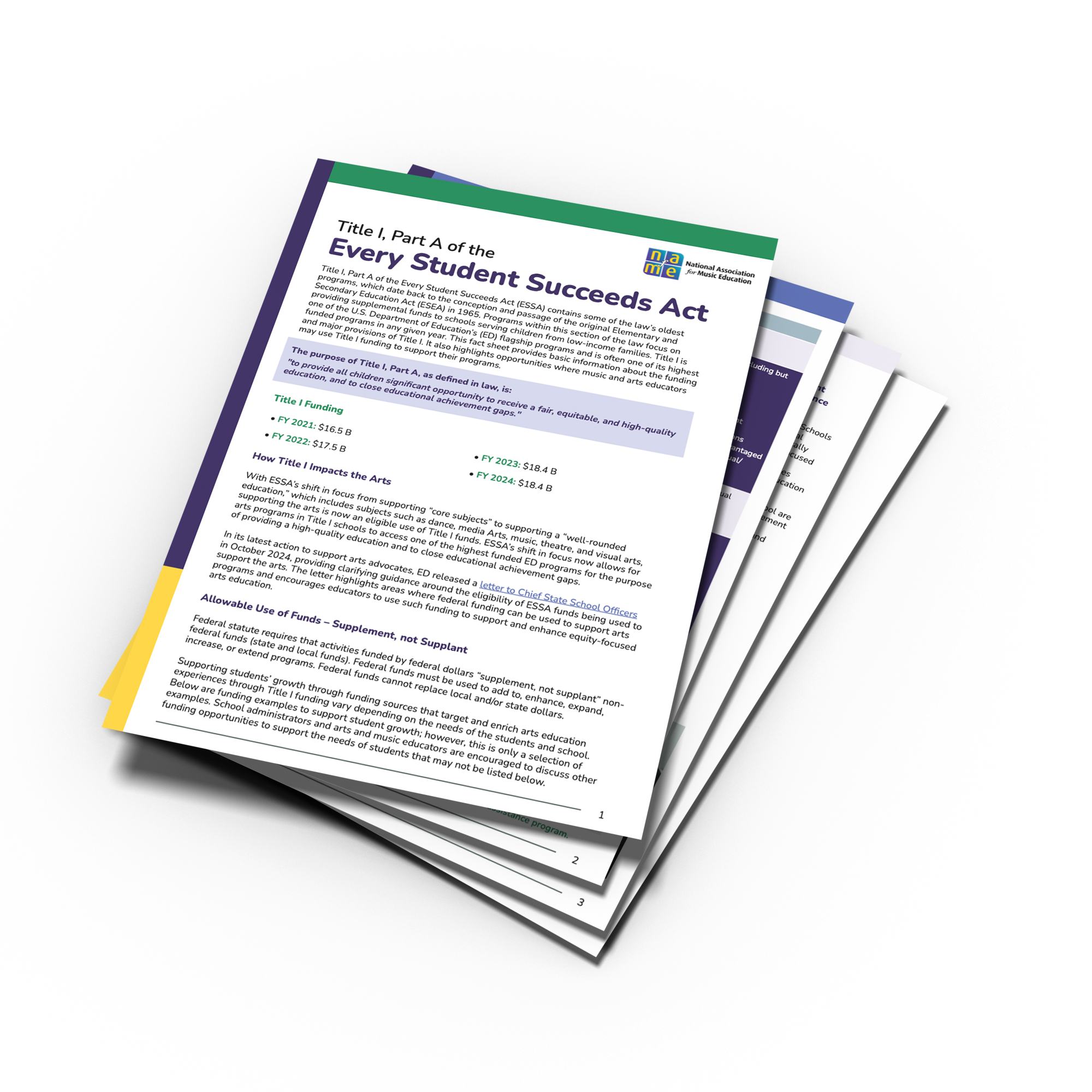 Stack of papers for toolkit 